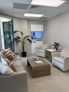 RegenCen Wellington clinic interior offering physician-guided longevity and wellness treatments.