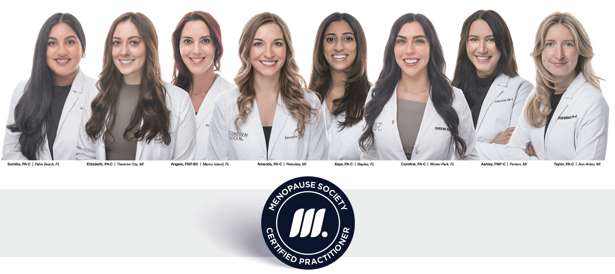 Certified Menopause Practitioners in Florida, Michigan, & South Carolina